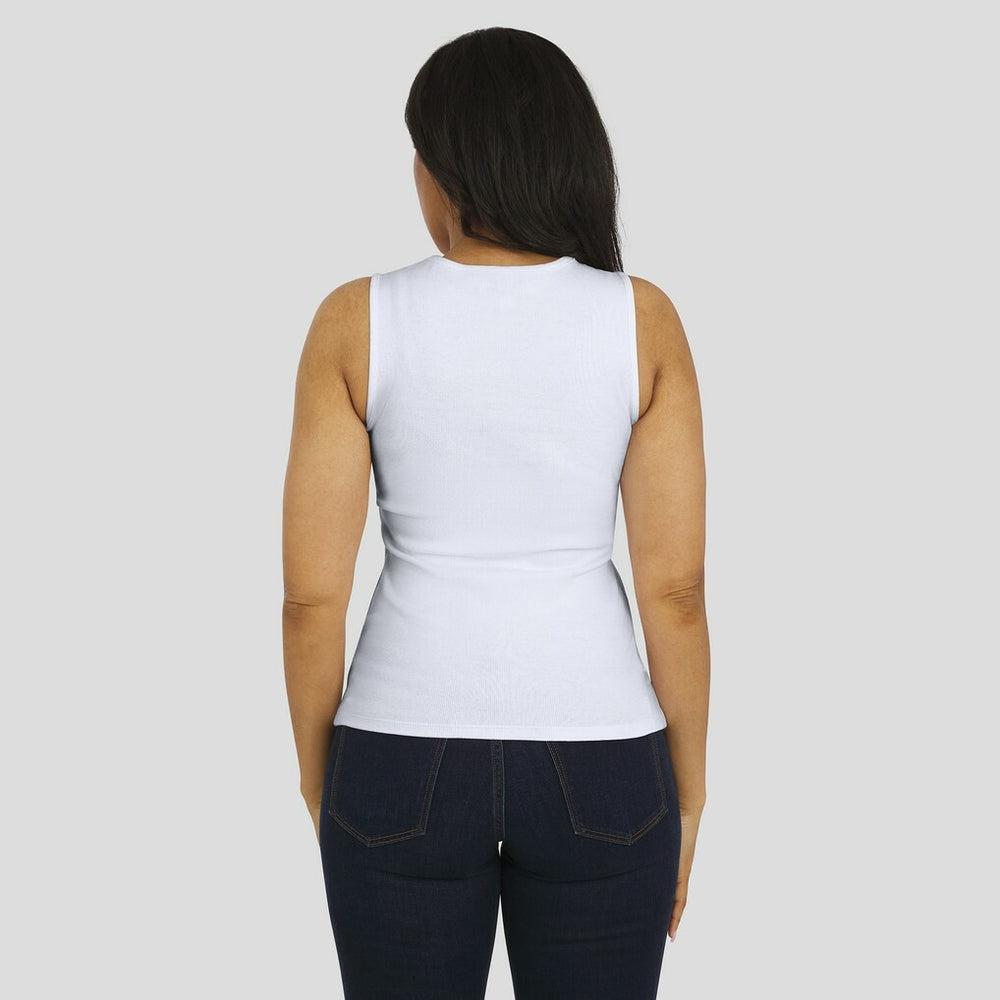 Miami Dolphins WEAR by Erin Andrews Women's Ribbed Graphic Tank Top | NFL Sale