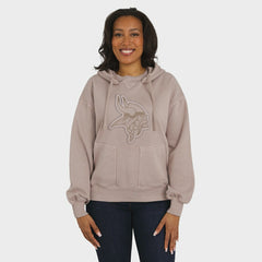 Minnesota Vikings WEAR by Erin Andrews Women's Washed Pullover Crewdie | NFL Sale