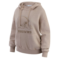Cleveland Browns WEAR by Erin Andrews Women's Washed Pullover Crewdie | NFL Sale