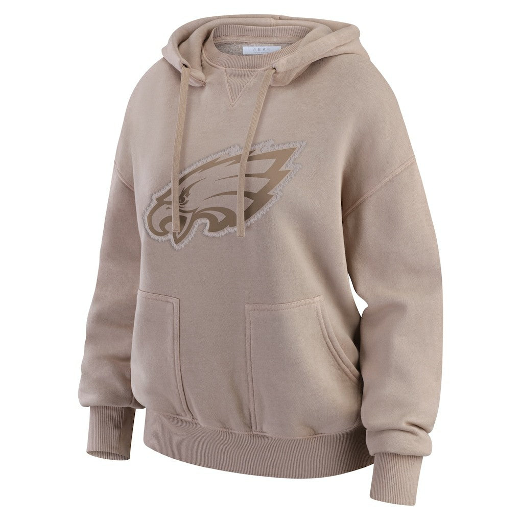 Philadelphia Eagles WEAR by Erin Andrews Women's Washed Pullover Crewdie | NFL New