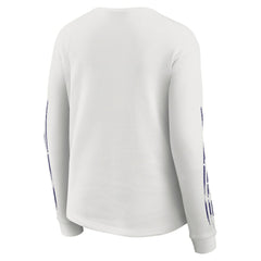 Baltimore Ravens WEAR by Erin Andrews Women's Graphic Waffle Long-Sleeve T-Shirt | NFL Outlet