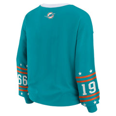 Miami Dolphins WEAR by Erin Andrews Women's Sport Long-Sleeve T-Shirt | NFL US