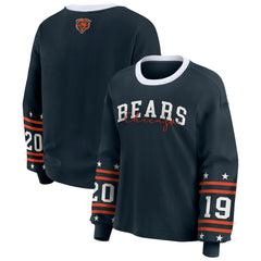 Chicago Bears WEAR by Erin Andrews Women's Sport Long-Sleeve T-Shirt | NFL Sale