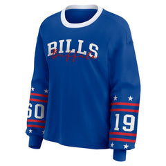 Buffalo Bills WEAR by Erin Andrews Women's Sport Long-Sleeve T-Shirt | NFL Discount