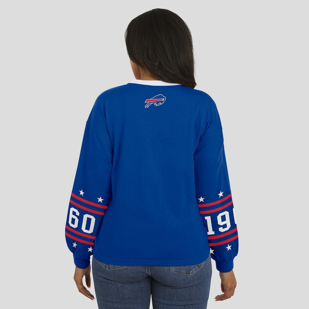 Buffalo Bills WEAR by Erin Andrews Women's Sport Long-Sleeve T-Shirt | NFL Discount