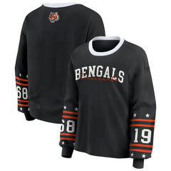 Cincinnati Bengals WEAR by Erin Andrews Women's Sport Long-Sleeve T-Shirt | NFL US