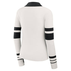 Cincinnati Bengals WEAR by Erin Andrews Women's Ribbed Henley Polo Sweater | NFL Near me