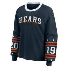 Chicago Bears WEAR by Erin Andrews Women's Plus Size Sport Long-Sleeve T-Shirt | NFL Outlet