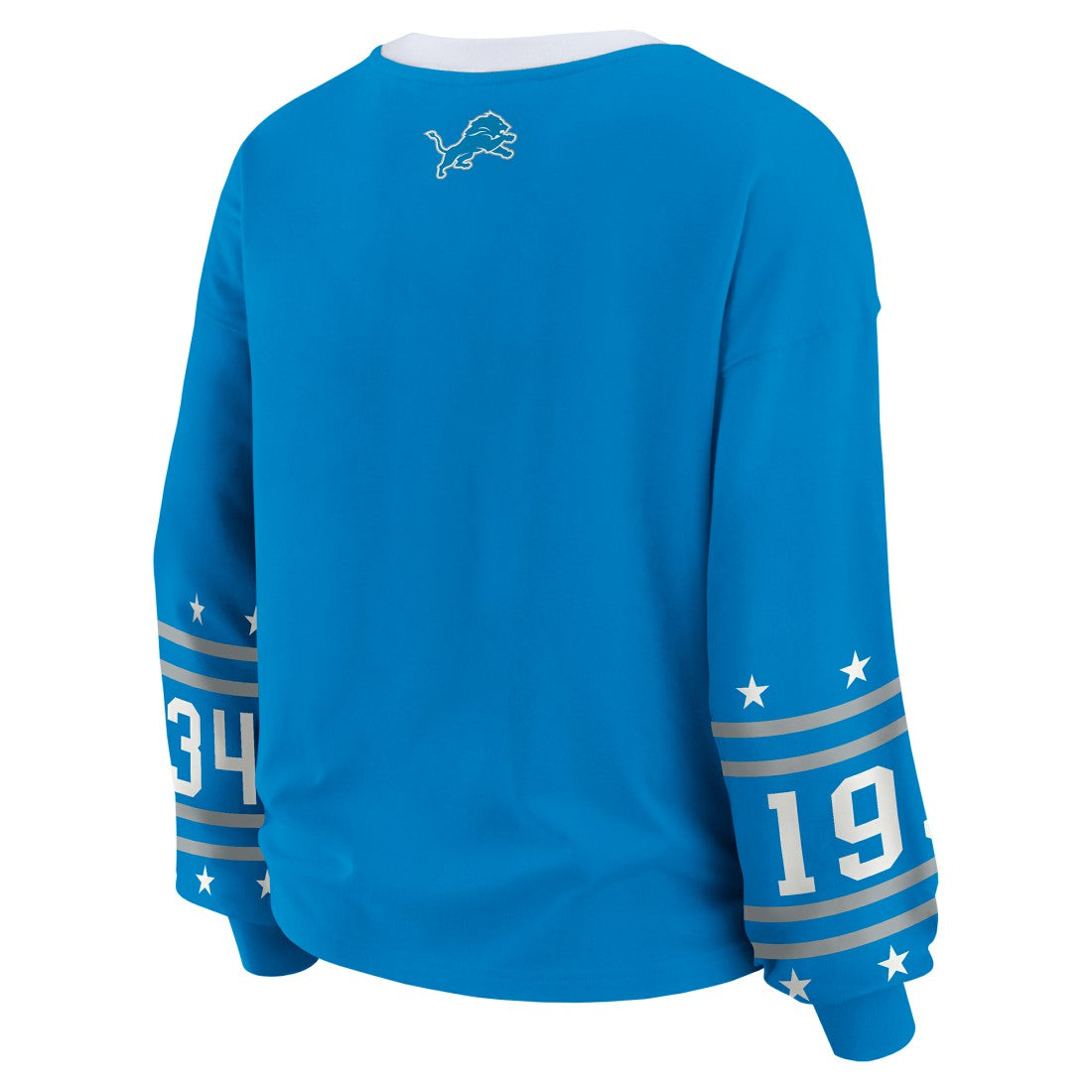 Detroit Lions WEAR by Erin Andrews Women's Plus Size Sport Long-Sleeve T-Shirt | NFL On sale