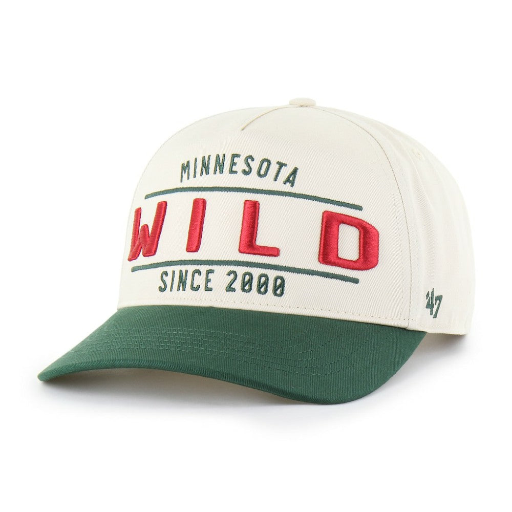 Minnesota Wild '47 Expansion Debut Two-Tone Hitch Adjustable Hat -  NHL Hats