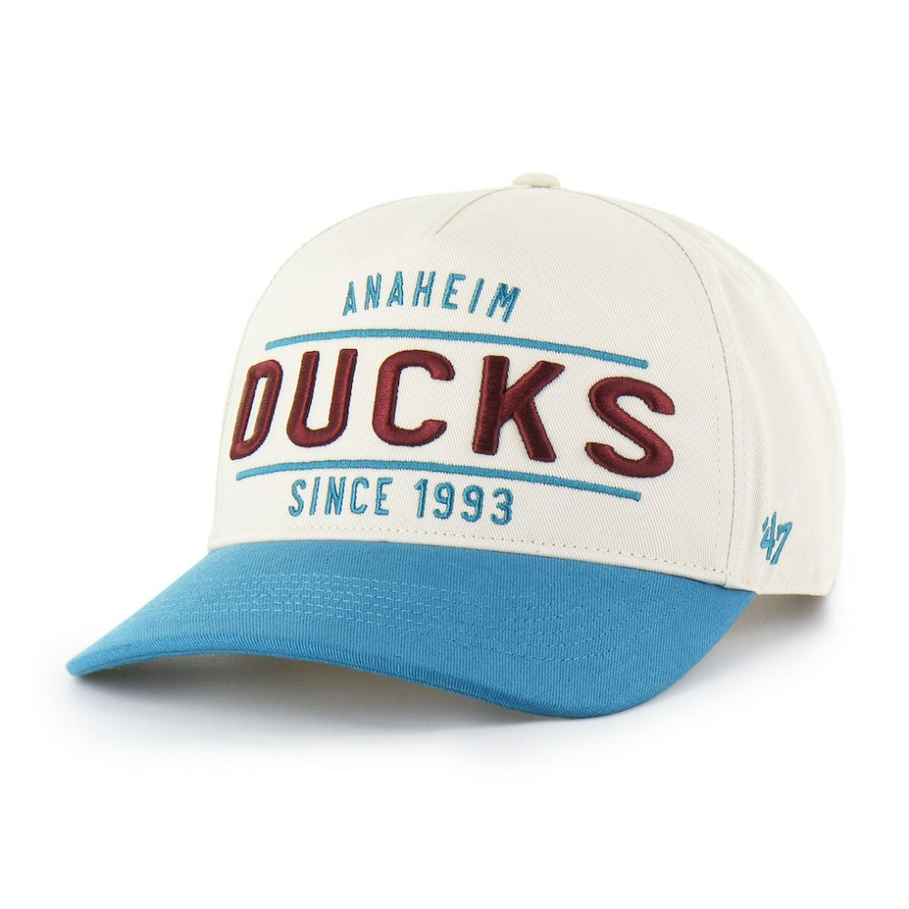 Anaheim Ducks '47 Expansion Debut Two-Tone Hitch Adjustable Hat -  NHL Hats