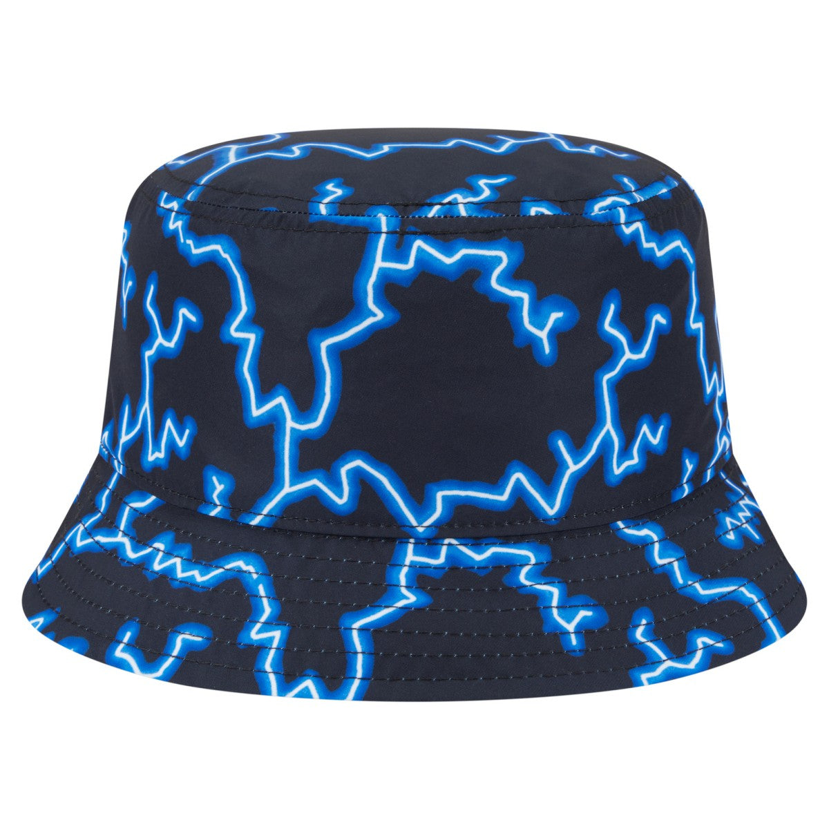 Black/Light Blue New York Knicks Summer Sun and Storm Reversible Bucket Hat | NBA