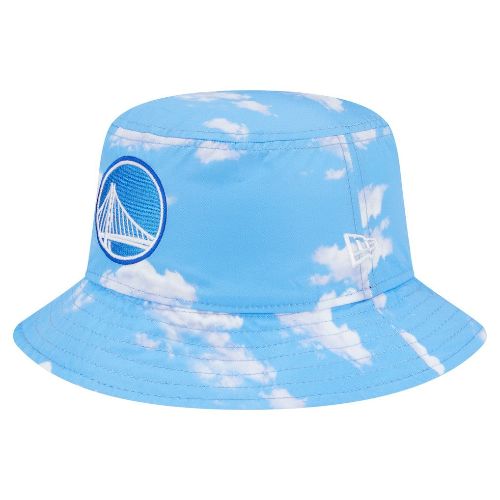 Black/Light Blue Golden State Warriors Summer Sun and Storm Reversible Bucket Hat sale | NBA