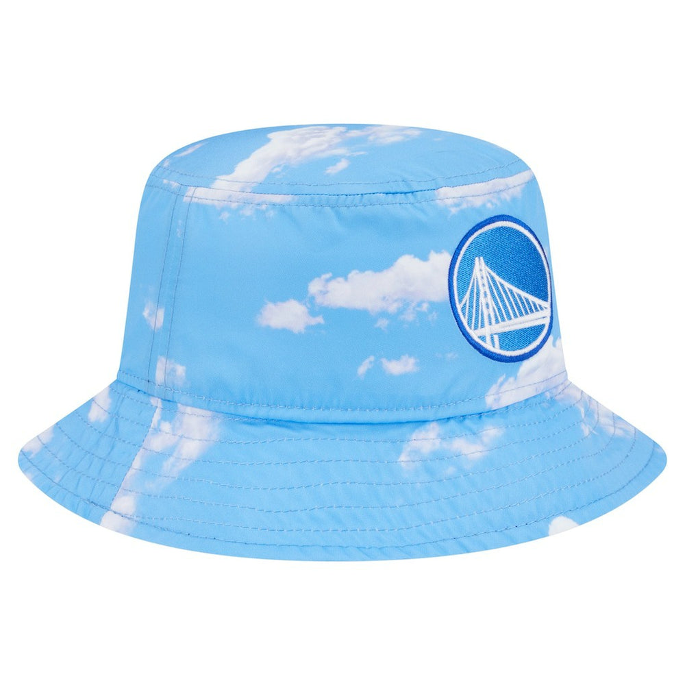 Black/Light Blue Golden State Warriors Summer Sun and Storm Reversible Bucket Hat sale | NBA