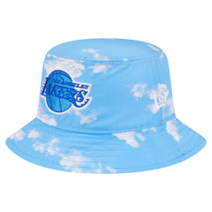 Black/Light Blue Los Angeles Lakers Summer Sun and Storm Reversible Bucket Hat | NBA