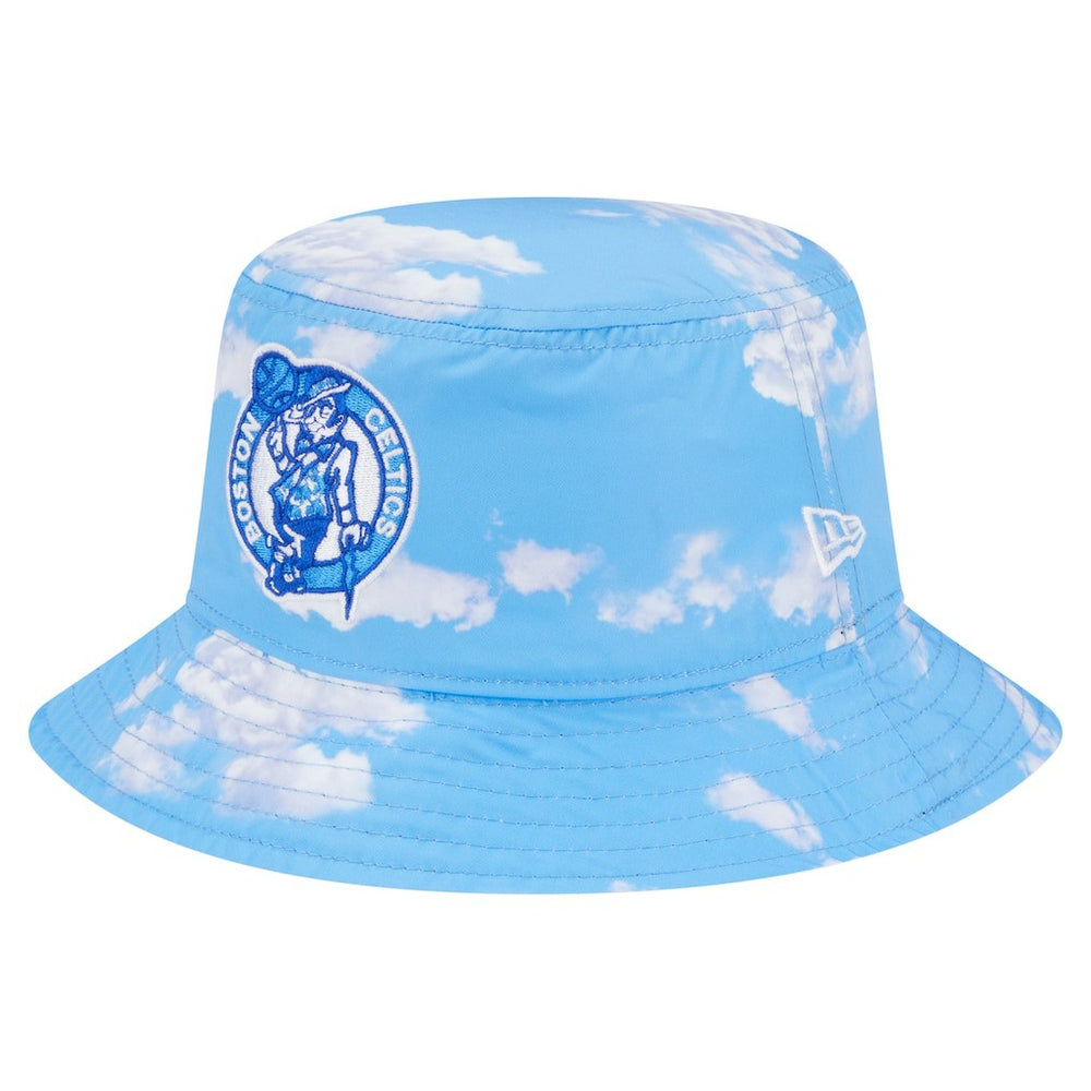 Black/Light Blue Boston Celtics Summer Sun and Storm Reversible Bucket Hat | NBA