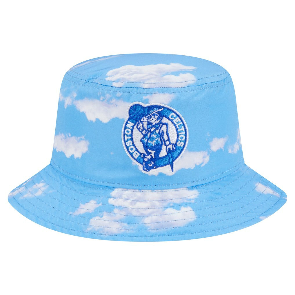 Black/Light Blue Boston Celtics Summer Sun and Storm Reversible Bucket Hat | NBA