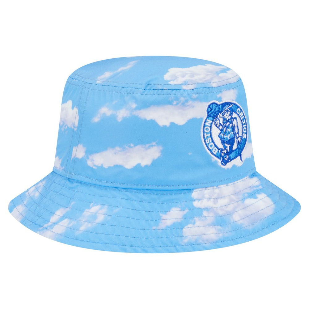Black/Light Blue Boston Celtics Summer Sun and Storm Reversible Bucket Hat | NBA