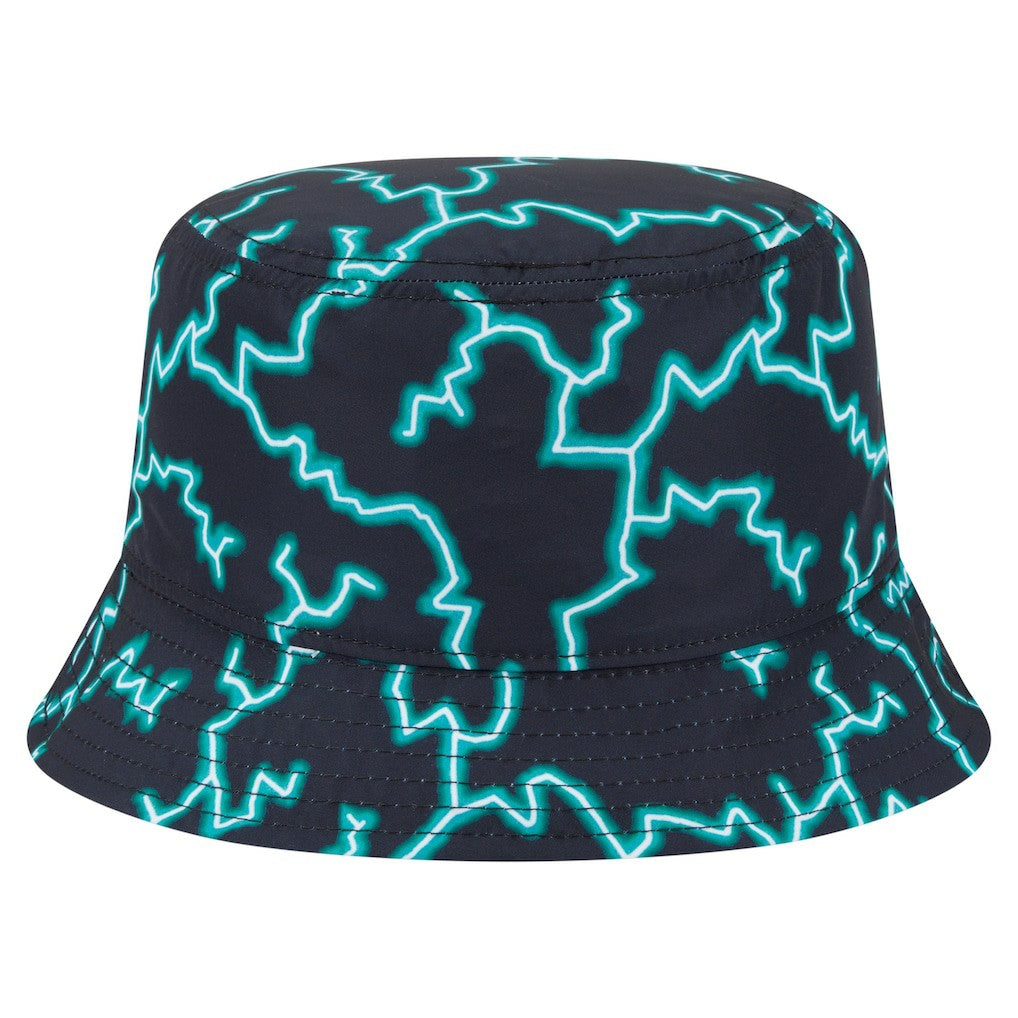 Black/Light Blue Boston Celtics Summer Sun and Storm Reversible Bucket Hat | NBA