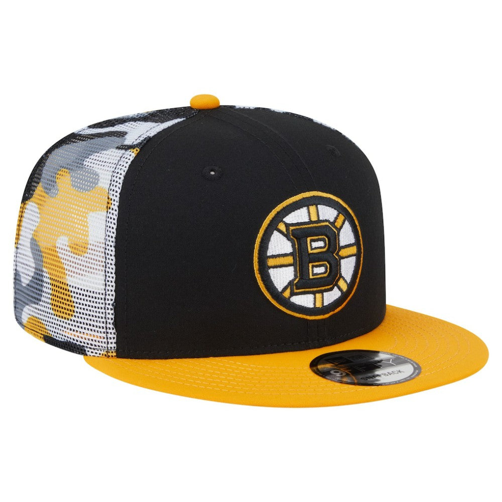 Boston Bruins New Era Camo Meshback 9FIFTY Snapback Hat -  NHL Hats
