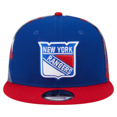 New York Rangers New Era Camo Meshback 9FIFTY Snapback Hat -  NHL Hats