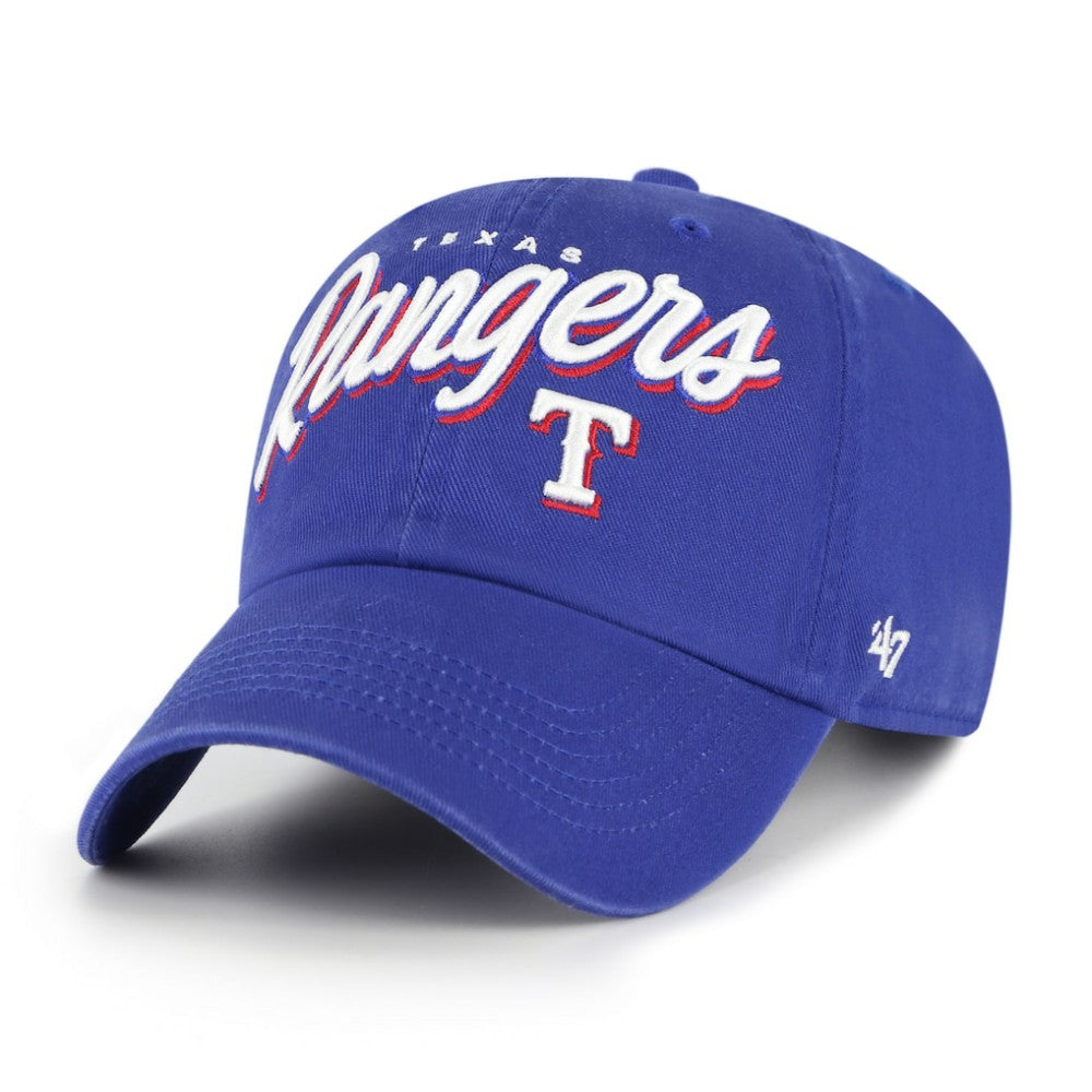 Texas Rangers '47 Women's Ariana Clean Up Adjustable Hat - MLB Hats