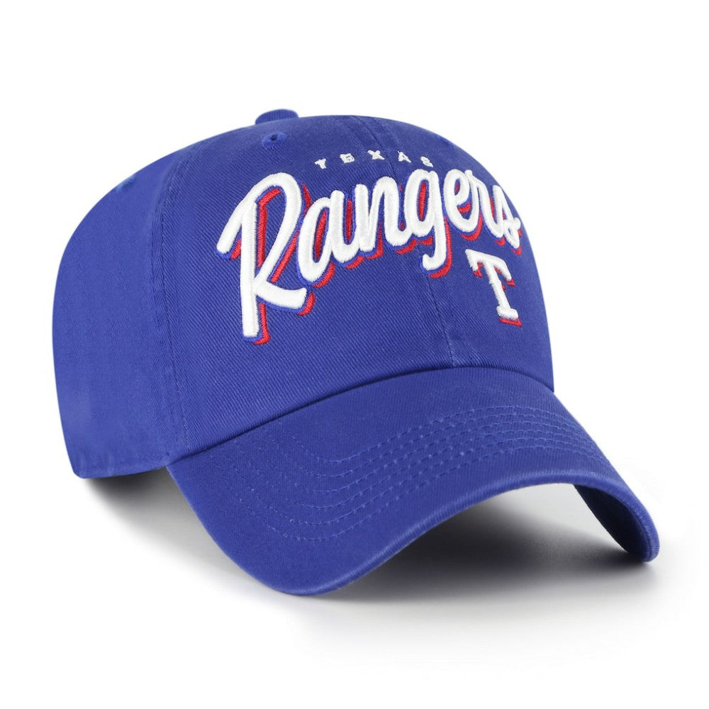 Texas Rangers '47 Women's Ariana Clean Up Adjustable Hat - MLB Hats