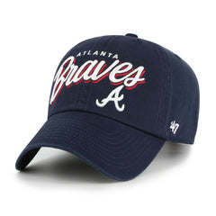 Atlanta Braves '47 Women's Ariana Clean Up Adjustable Hat - MLB Hats