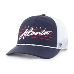 Atlanta Braves '47 Brrr Downburst Mesh Hitch Adjustable Hat - MLB Hats