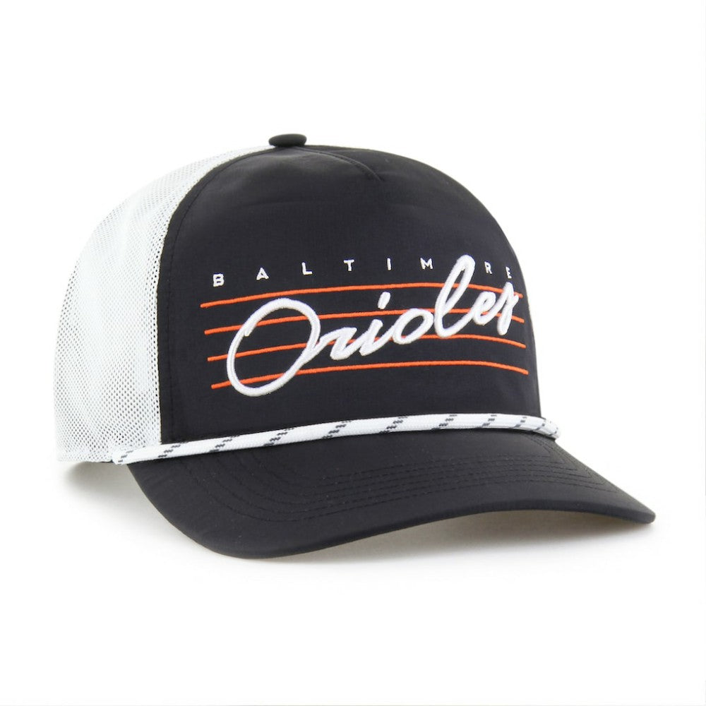 Baltimore Orioles '47 Brrr Downburst Mesh Hitch Adjustable Hat - MLB Hats