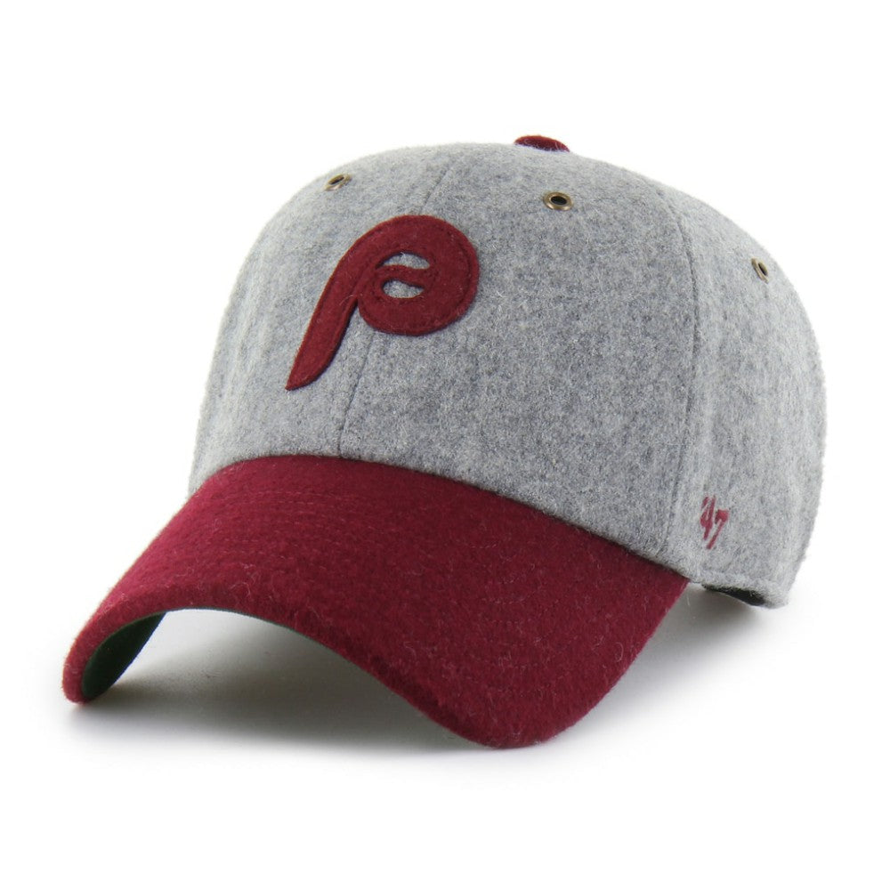 Philadelphia Phillies '47 Golden Age Wool Clean Up Adjustable Hat - MLB Hats