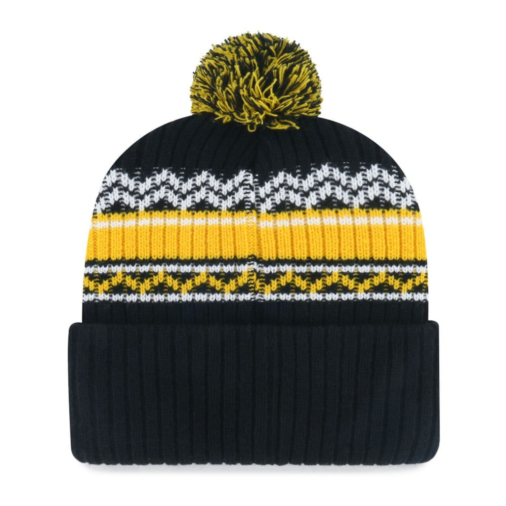 Pittsburgh Pirates '47 Youth Polar Vortex Cuffed Knit Hat with Pom - MLB Hats