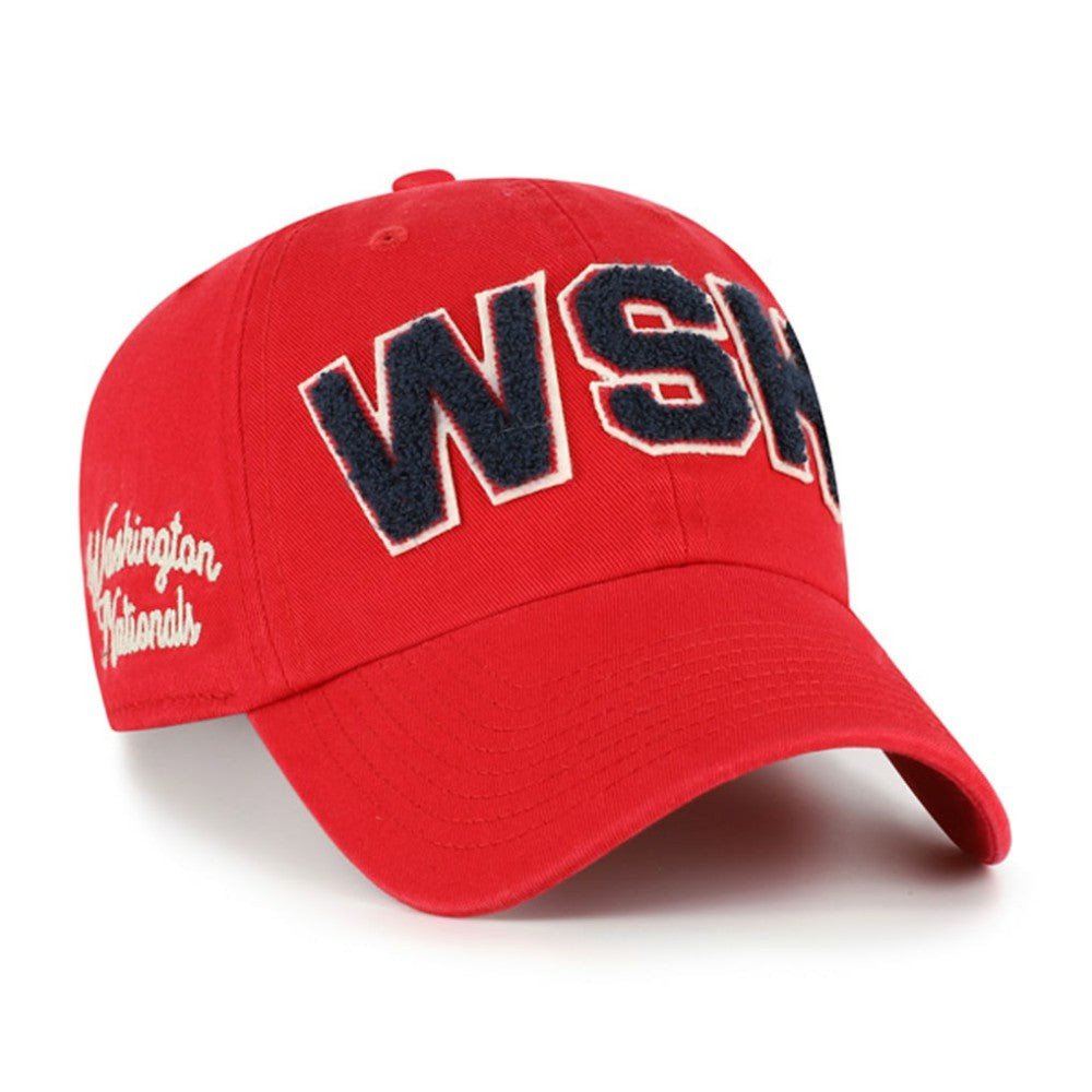 Washington Nationals '47 Women's Zoey Clean Up Adjustable Hat - MLB Hats