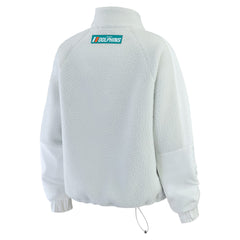 Miami Dolphins WEAR by Erin Andrews Women's Polar Fleece Half-Zip Jacket | NFL New
