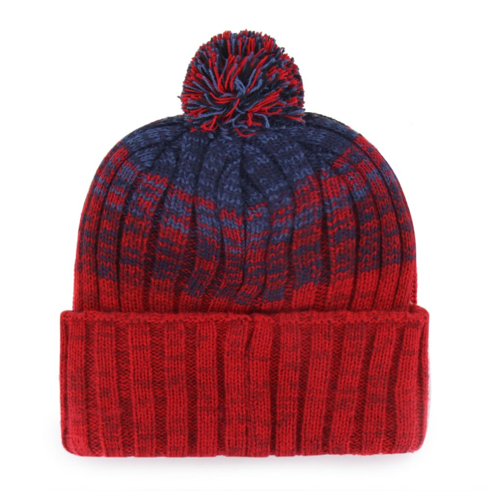 Washington Nationals '47 Cascade Cuffed Knit Hat with Pom - MLB Hats