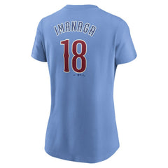 Shōta Imanaga Chicago Cubs Nike Women's Cooperstown Collection Fuse Name & Number T-Shirt - MLB T-shirts