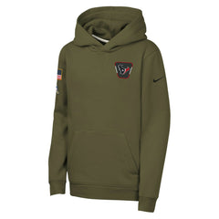 Houston Texans Youth 2025 Salute to Service Club Fleece Hoodie | NFL On sale
