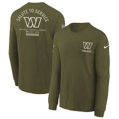 Washington Commanders Youth 2025 Salute to Service Sideline Long Sleeve T-Shirt | NFL Near me