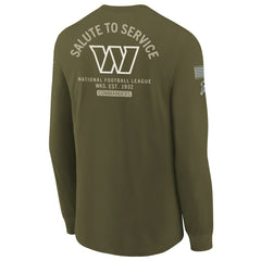 Washington Commanders Youth 2025 Salute to Service Sideline Long Sleeve T-Shirt | NFL Near me