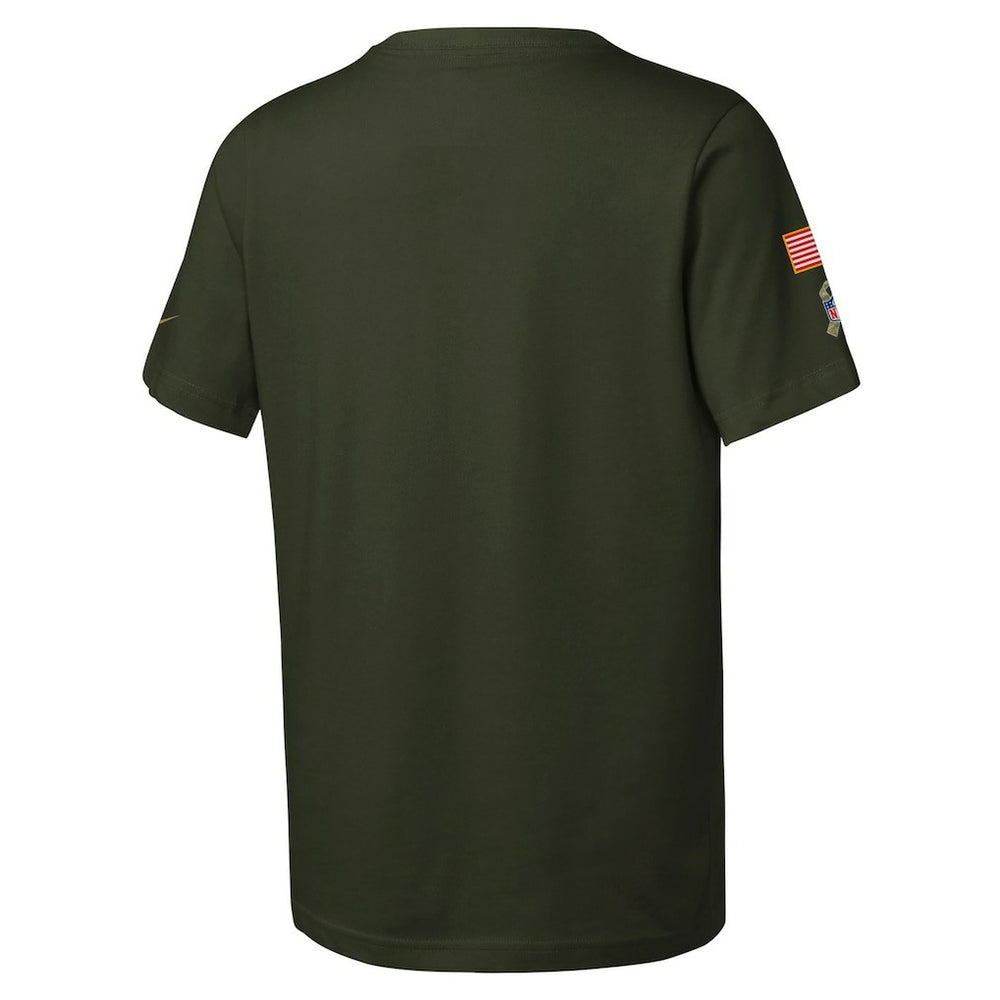 Washington Commanders Youth 2025 Salute to Service Sideline Dri-FIT T-Shirt | NFL US