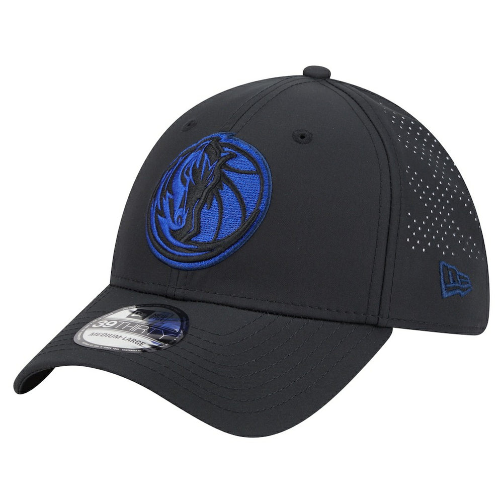 Black Dallas Mavericks Night 39THIRTY Flex Hat sale | NBA