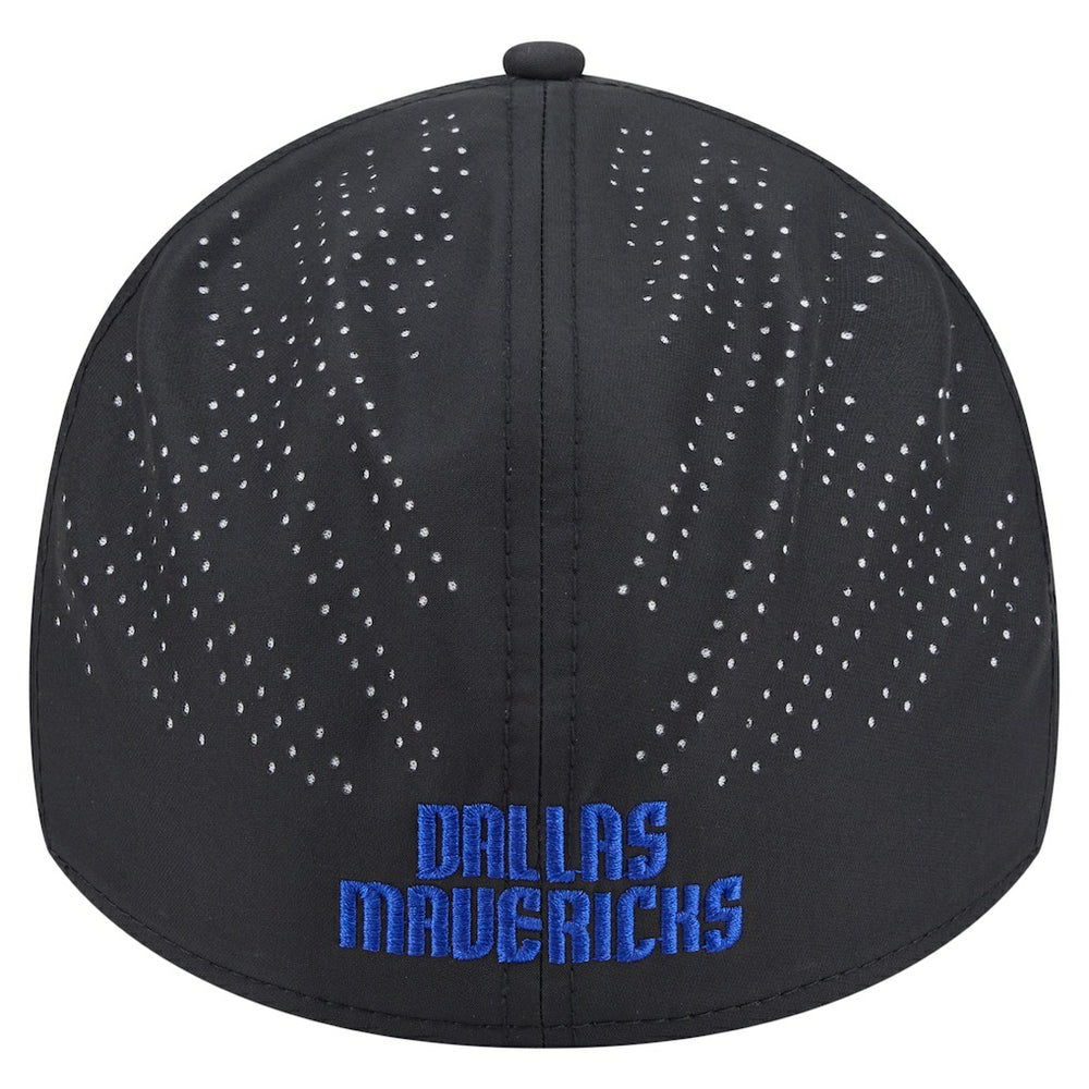 Black Dallas Mavericks Night 39THIRTY Flex Hat sale | NBA