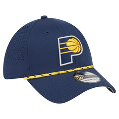 Navy Indiana Pacers Featherweight Poly Rope Flex 39Thirty Hat | NBA