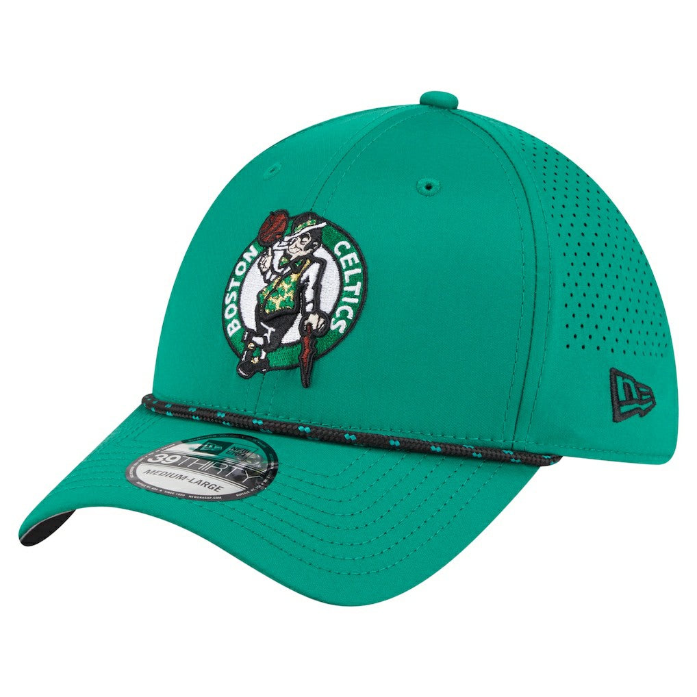 Kelly Green Boston Celtics Featherweight Poly Rope Flex 39Thirty Hat | NBA