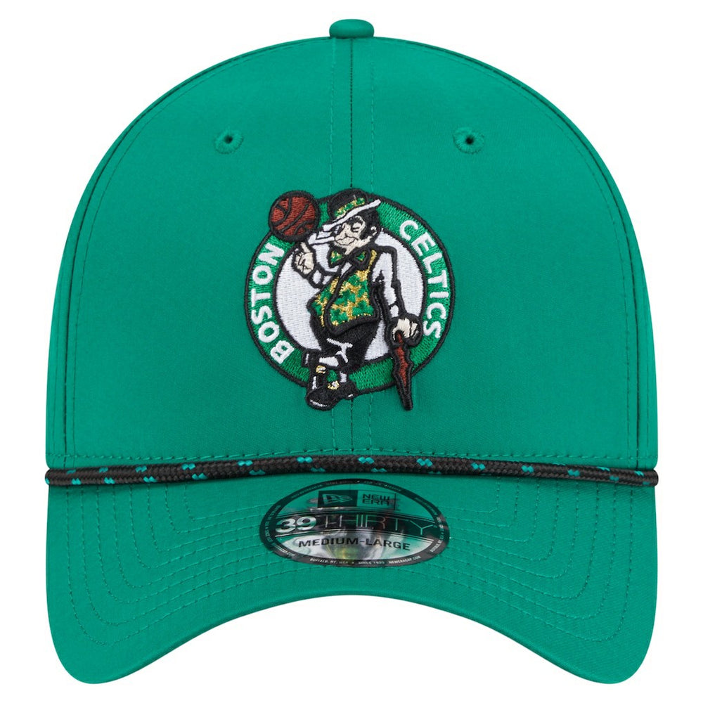 Kelly Green Boston Celtics Featherweight Poly Rope Flex 39Thirty Hat | NBA