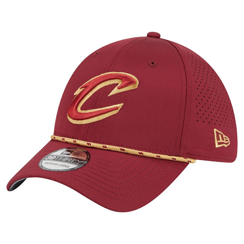 Wine Cleveland Cavaliers Featherweight Poly Rope Flex 39Thirty Hat sale | NBA