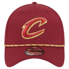 Wine Cleveland Cavaliers Featherweight Poly Rope Flex 39Thirty Hat sale | NBA