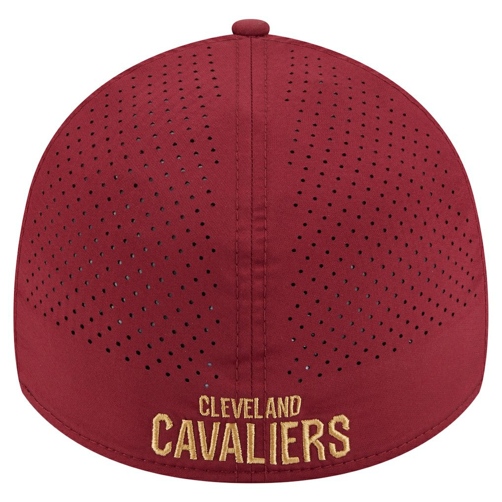 Wine Cleveland Cavaliers Featherweight Poly Rope Flex 39Thirty Hat sale | NBA