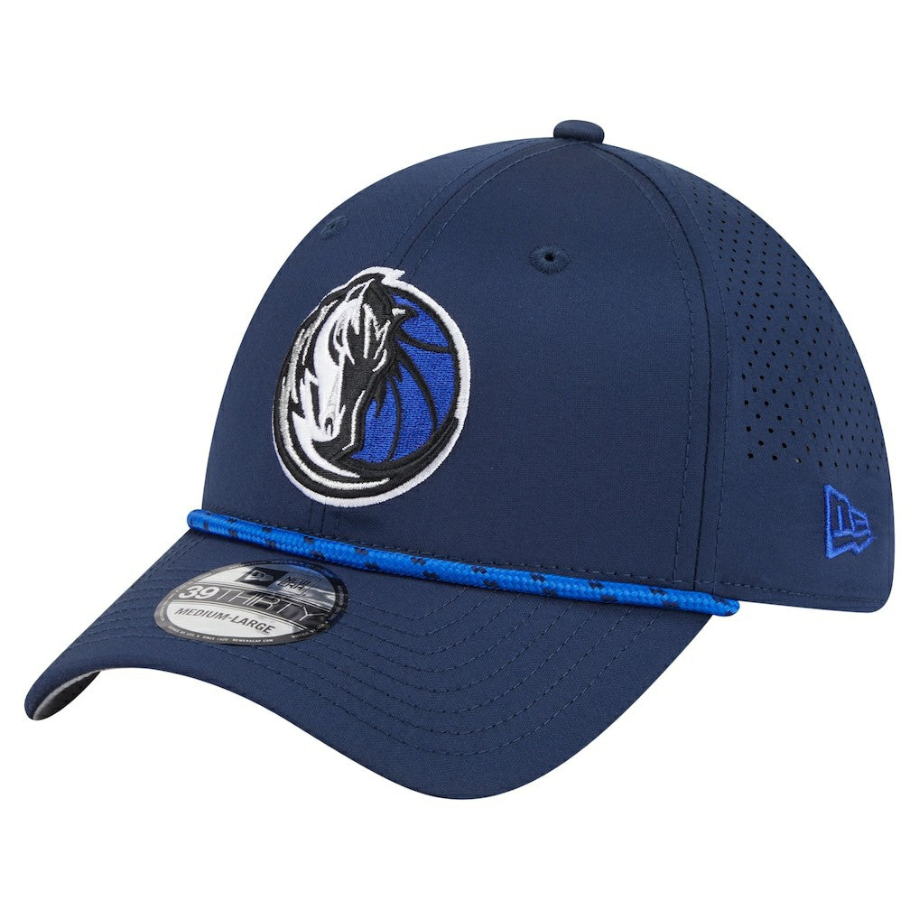 Blue Dallas Mavericks Featherweight Poly Rope Flex 39Thirty Hat sale | NBA