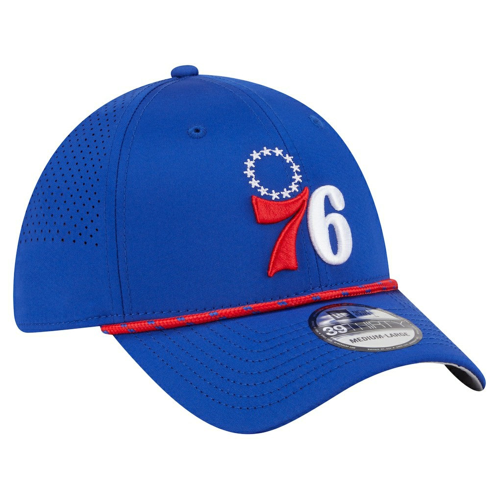 Royal Philadelphia 76ers Featherweight Poly Rope Flex 39Thirty Hat | NBA